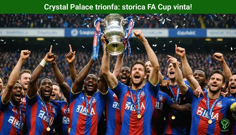 Crystal Palace trionfa: storica FA Cup vinta!
