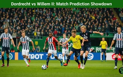 Dordrecht vs Willem II: Match Prediction Showdown