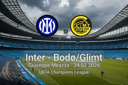 Inter vs Bodø/Glimt Giuseppe Meazza - 24 02 2026 UEFA Champions League