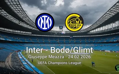 Inter vs Bodø/Glimt Giuseppe Meazza - 24 02 2026 UEFA Champions League