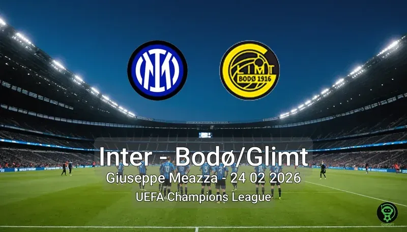 Inter vs Bodø/Glimt Giuseppe Meazza - 24 02 2026 UEFA Champions League