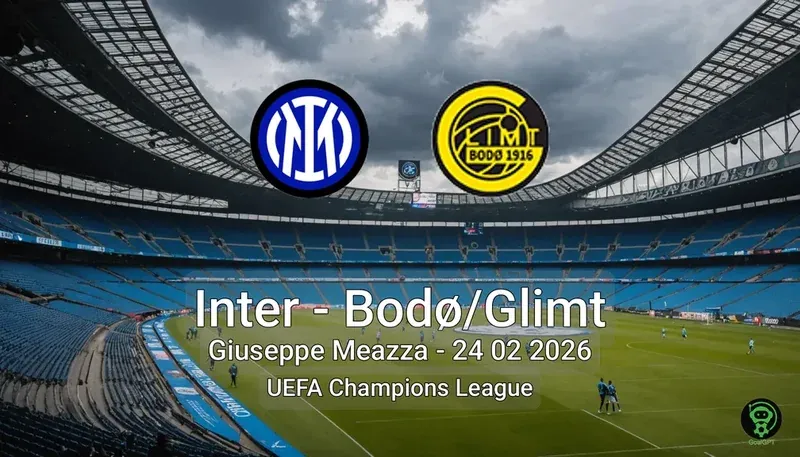 Inter vs Bodø/Glimt Giuseppe Meazza - 24 02 2026 UEFA Champions League