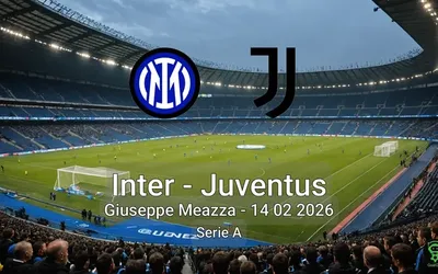 Inter vs Juventus Giuseppe Meazza - 14 02 2026 Serie A