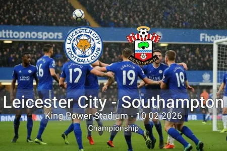 Leicester City vs Southampton King Power Stadium - 10 02 2026 Championship