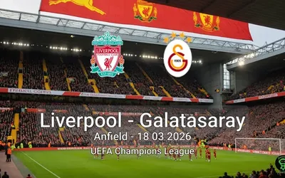 Liverpool vs Galatasaray Anfield - 18 03 2026 UEFA Champions League