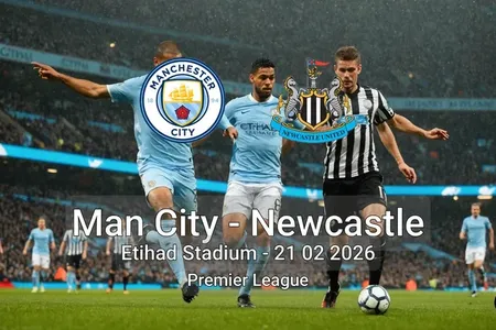 Man City vs Newcastle Etihad Stadium - 21 02 2026 Premier League