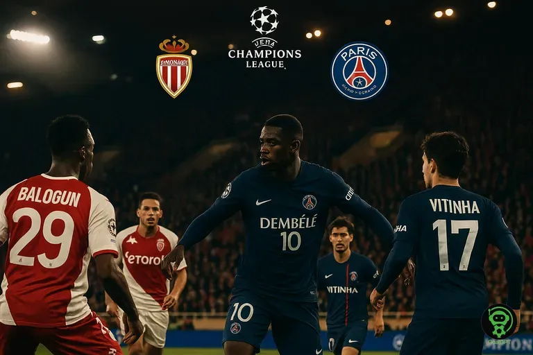 Monaco et PSG : Duel crucial en Ligue des Champions