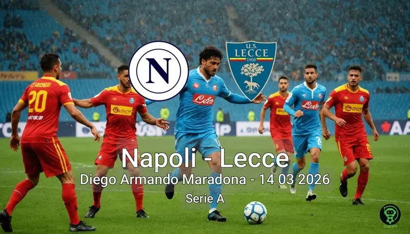 Napoli vs Lecce Diego Armando Maradona - 14 03 2026 Serie A