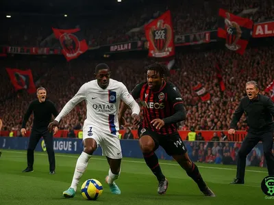 Nice et PSG s'affrontent pour la Ligue 1