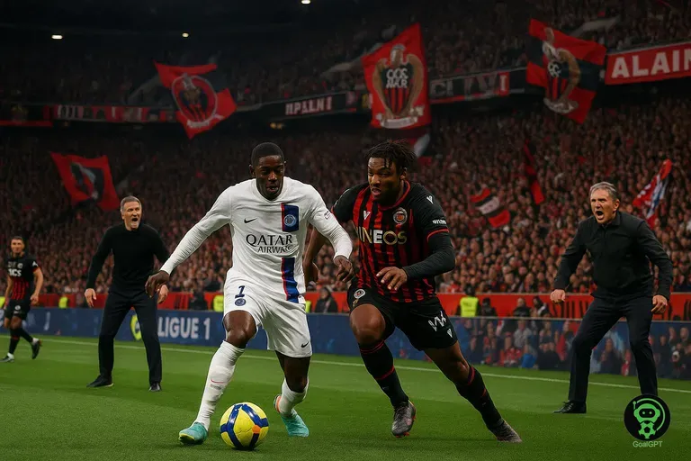 Nice et PSG s'affrontent pour la Ligue 1
