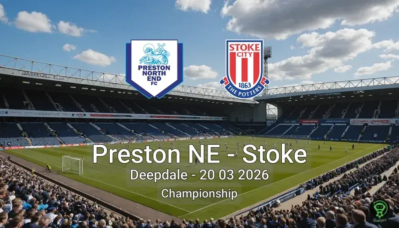 Preston NE vs Stoke Deepdale - 20 03 2026 Championship