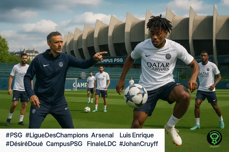 PSG : Préparation sereine avant la finale de LDC