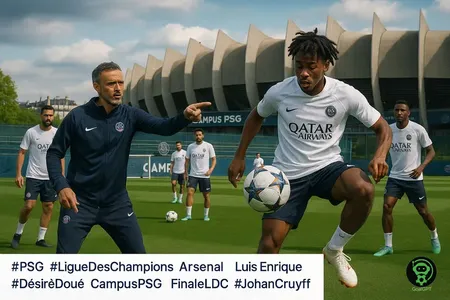 PSG : Préparation sereine avant la finale de LDC