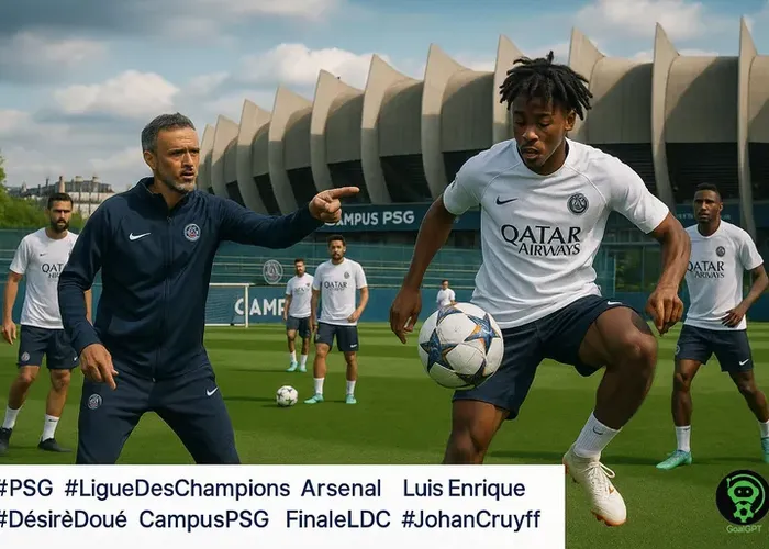 PSG : Préparation sereine avant la finale de LDC