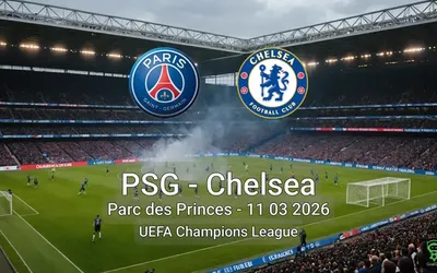 PSG vs Chelsea Parc des Princes - 11 03 2026 UEFA Champions League