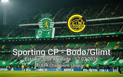 Sporting CP vs Bodø/Glimt Estadio Jose Alvalade - 17 03 2026 UEFA Champions League