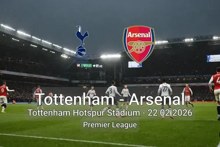 Tottenham vs Arsenal Tottenham Hotspur Stadium - 22 02 2026 Premier League