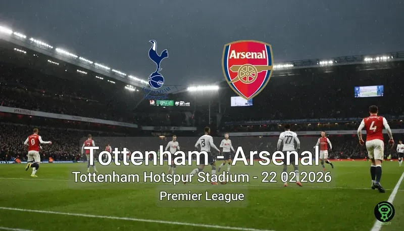 Tottenham vs Arsenal Tottenham Hotspur Stadium - 22 02 2026 Premier League