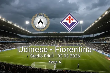 Udinese vs Fiorentina Stadio Friuli - 02 03 2026 Serie A