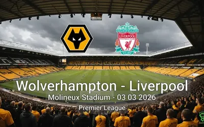 Wolverhampton vs Liverpool Molineux Stadium - 03 03 2026 Premier League